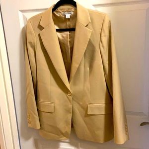 Pendleton tan/gold blazer